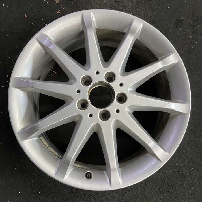 18" MERCEDES R-CLASS 06 251 Type; , R350, 18x8 Original OEM Wheel Rim - Angle View