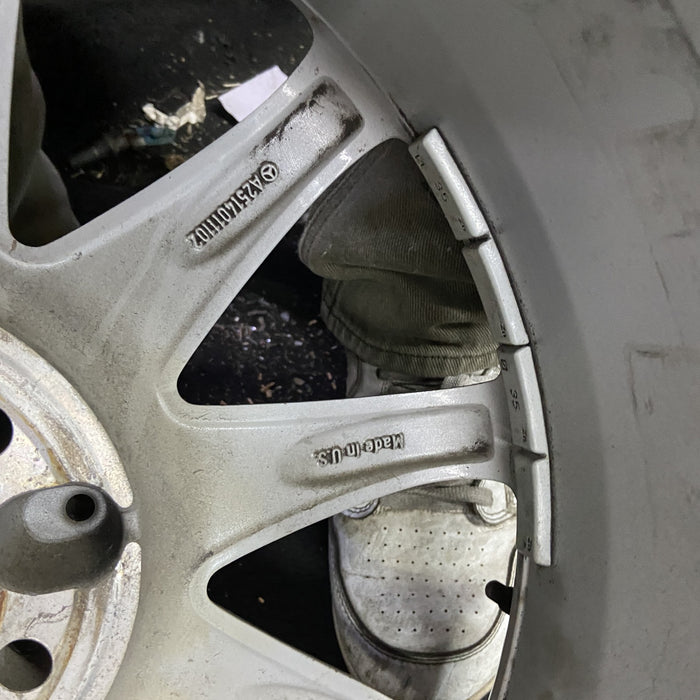 18" MERCEDES R-CLASS 06 251 Type; , R350, 18x8 Original OEM Wheel Rim - Back View
