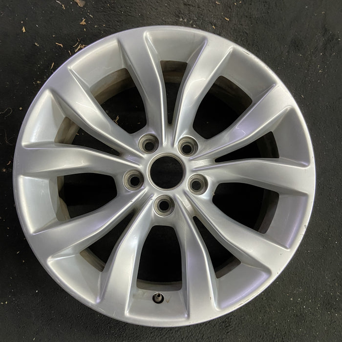 17" 300 15-18 17x7 Original OEM Wheel Rim - Angle View