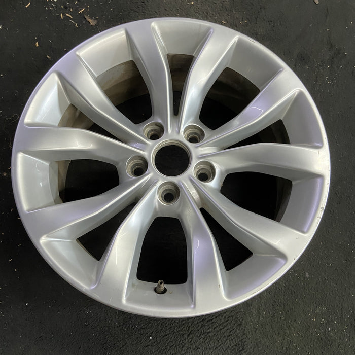 17" 300 15-18 17x7 Original OEM Wheel Rim - Side Profile