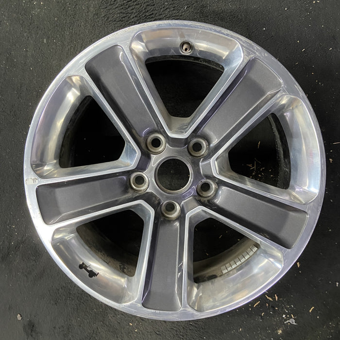 18" WRANGLER 18 VIN X , 18x7.5, 5 spoke, , Original OEM Wheel Rim - Angle View