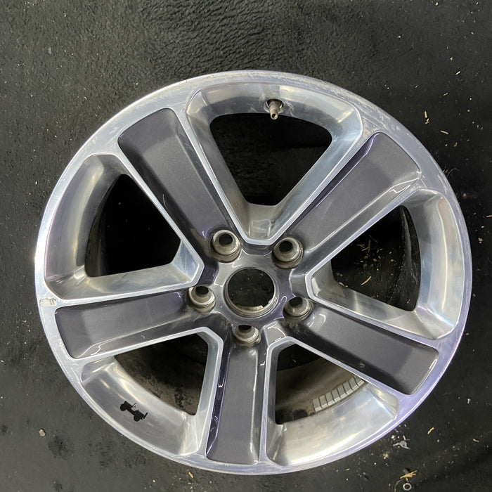 18" WRANGLER 18 VIN X , 18x7.5, 5 spoke, , Original OEM Wheel Rim - Side Profile