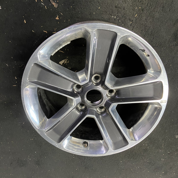18" WRANGLER 18 VIN X , 18x7.5, 5 spoke, , Original OEM Wheel Rim - Close-Up Detail