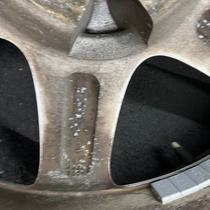 17" ALTIMA 02-03 17x7 Original OEM Wheel Rim - Back View