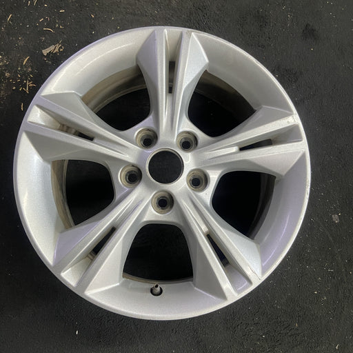 16" FOCUS 12 16x7 , 5 double spoke Original OEM Wheel Rim - Angle View