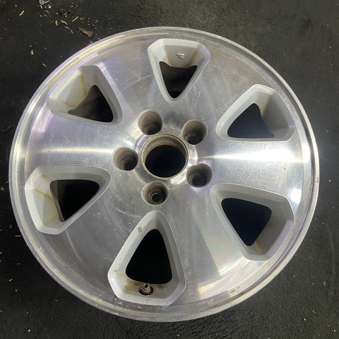 15" FORESTER 01 15x6, aluminum Original OEM Wheel Rim - Side Profile