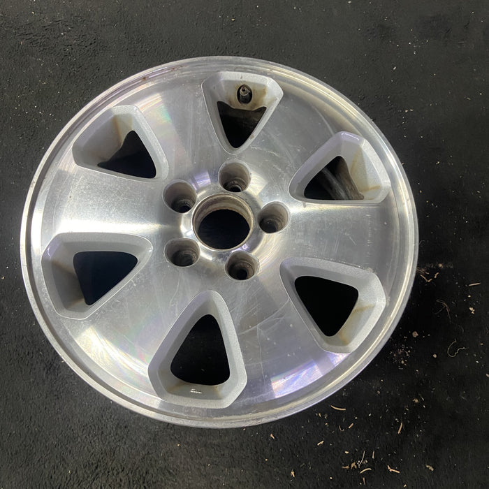 15" FORESTER 01 15x6, aluminum Original OEM Wheel Rim - Close-Up Detail