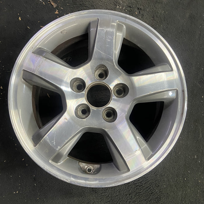 16" PILOT 06-08 16x6.5, alloy, , EX Original OEM Wheel Rim - Angle View