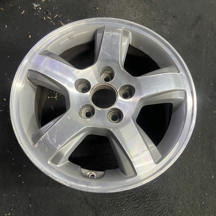 16" PILOT 06-08 16x6.5, alloy, , EX Original OEM Wheel Rim - Side Profile