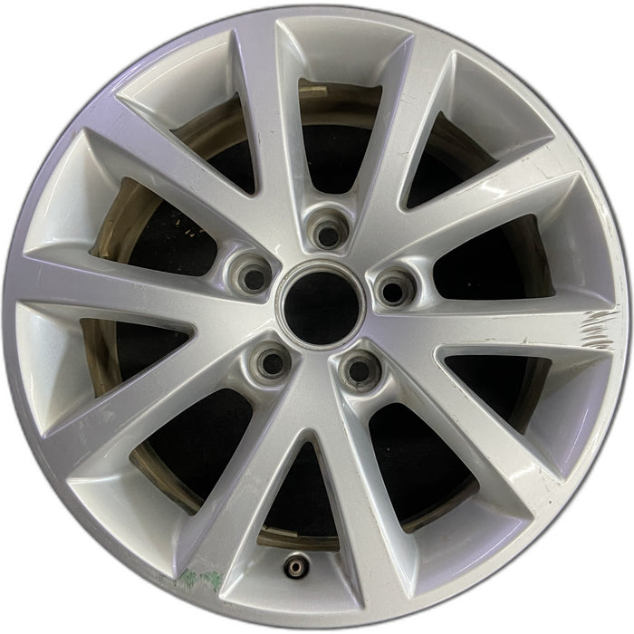 16" JETTA 10 VIN J , , 16x6.5, alloy, 10 spoke, Sedona Original OEM Wheel Rim