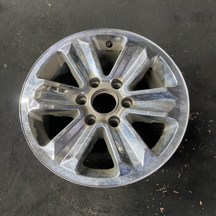 17" FORD F150 PICKUP 15-20 17x7.5, aluminum, Original OEM Wheel Rim - Close-Up Detail