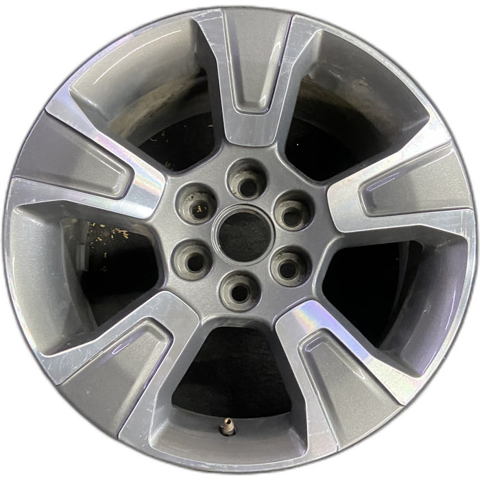 17" COLORADO 15-16 17x8, , opt R28 Original OEM Wheel Rim - Front View