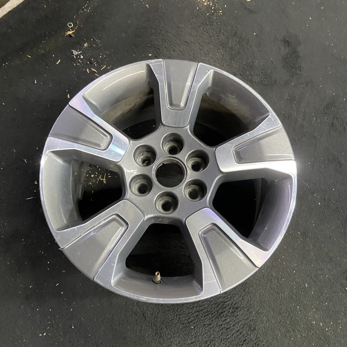 17" COLORADO 15-16 17x8, , opt R28 Original OEM Wheel Rim - Side Profile