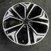 19" SANTA FE 19 19x7.5 , SWB Original OEM Wheel Rim - Side Profile