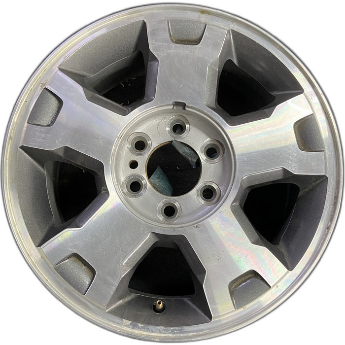 18" FORD F150 PICKUP 04 , 18x7.5, aluminum , , indented ends Original OEM Wheel - Front View