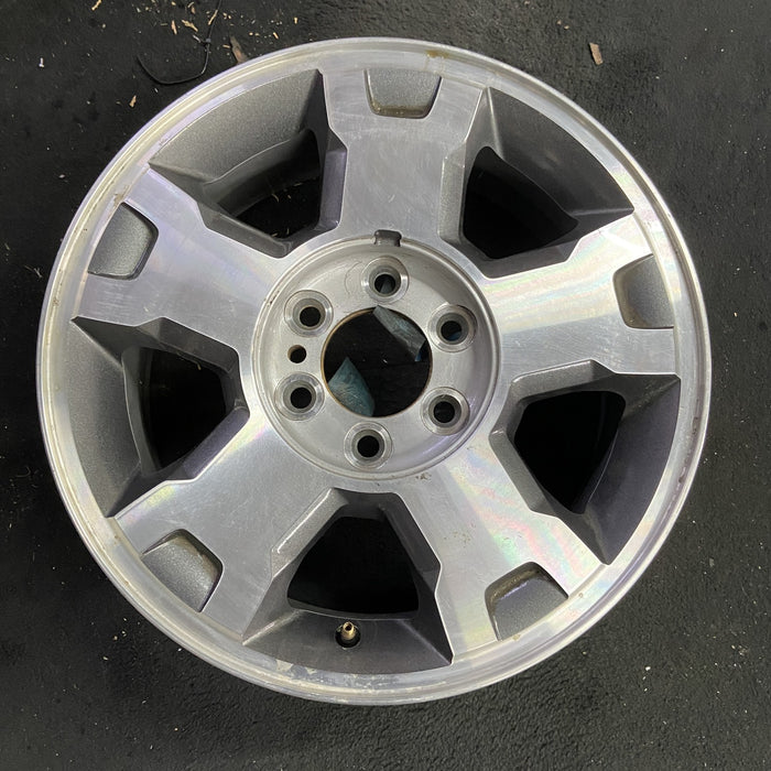 18" FORD F150 PICKUP 04 , 18x7.5, aluminum , , indented ends Original OEM Wheel - Angle View
