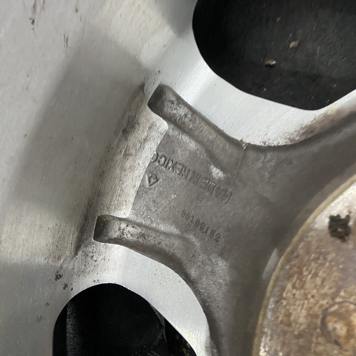 18" FORD F150 PICKUP 04 , 18x7.5, aluminum , , indented ends Original OEM Wheel - Back View