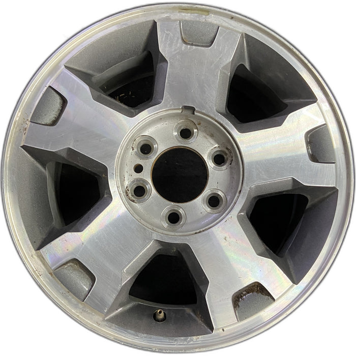 18" FORD F150 PICKUP 04 , 18x7.5, aluminum , , indented ends Original OEM Wheel - Front View