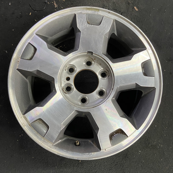 18" FORD F150 PICKUP 04 , 18x7.5, aluminum , , indented ends Original OEM Wheel - Angle View