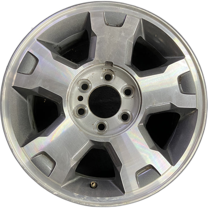18" FORD F150 PICKUP 04 , 18x7.5, aluminum , , indented ends Original OEM Wheel - Front View