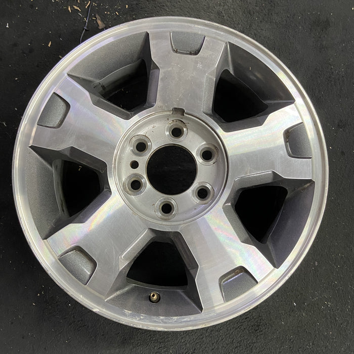 18" FORD F150 PICKUP 04 , 18x7.5, aluminum , , indented ends Original OEM Wheel - Angle View