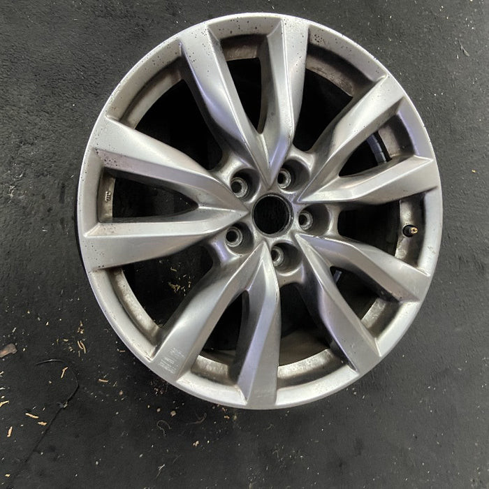 18" MAZDA CX-9 17-18 aluminum 18x8 silver Original OEM Wheel Rim - View 8