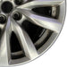 18" MAZDA CX-9 17-18 aluminum 18x8 silver Original OEM Wheel Rim - Close-Up Detail