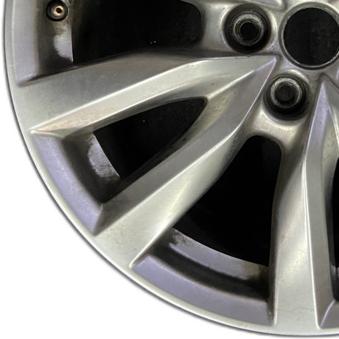 18" MAZDA CX-9 17-18 aluminum 18x8 silver Original OEM Wheel Rim - Back View