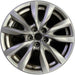 18" MAZDA CX-9 17-18 aluminum 18x8 silver Original OEM Wheel Rim - Front View