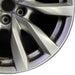 18" MAZDA CX-9 17-18 aluminum 18x8 silver Original OEM Wheel Rim - Close-Up Detail