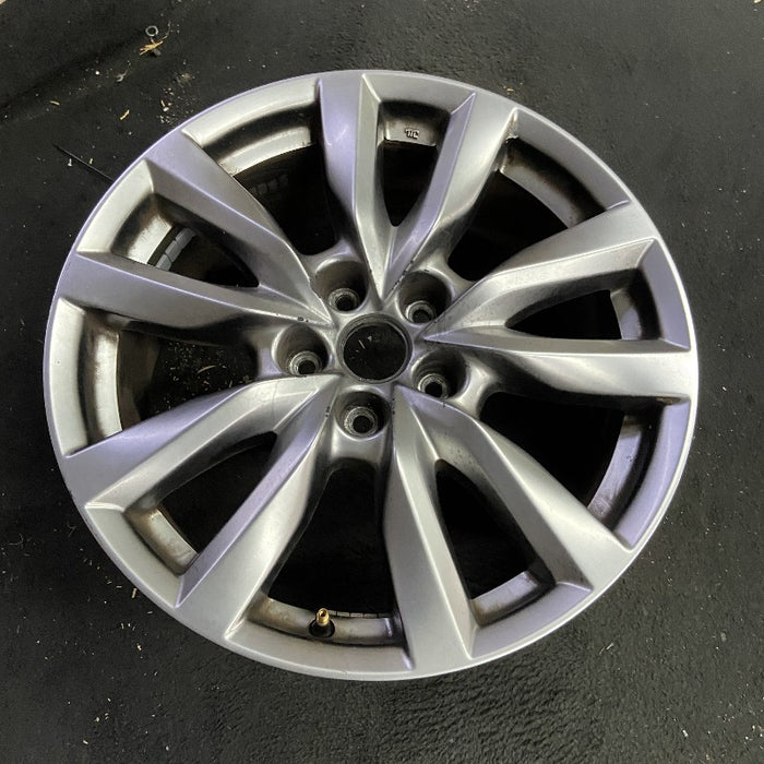 18" MAZDA CX-9 17-18 aluminum 18x8 silver Original OEM Wheel Rim - View 7