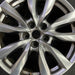 18" MAZDA CX-9 17-18 aluminum 18x8 silver Original OEM Wheel Rim - Angle View