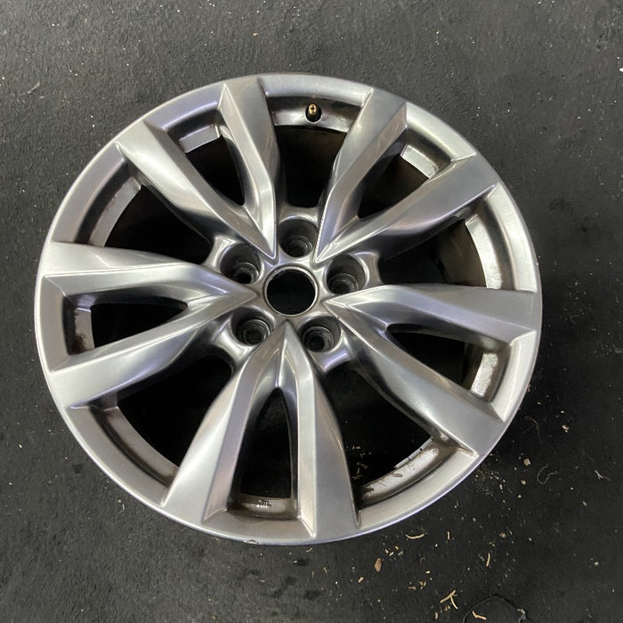 18" MAZDA CX-9 17-18 aluminum 18x8 silver Original OEM Wheel Rim - View 8