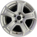 17" WRANGLER 18 VIN X , 17x7.5, , aluminum, straight spoke, w/recessed outer - Front View
