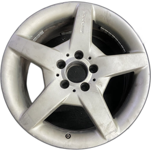 17" MERCEDES CLK 05 209 Type; CLK500, 17x7.5 Original OEM Wheel Rim - Front View