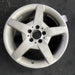 17" MERCEDES CLK 05 209 Type; CLK500, 17x7.5 Original OEM Wheel Rim - Angle View