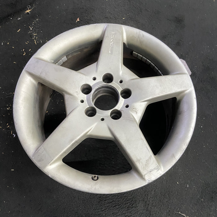 17" MERCEDES CLK 05 209 Type; CLK500, 17x7.5 Original OEM Wheel Rim - Side Profile