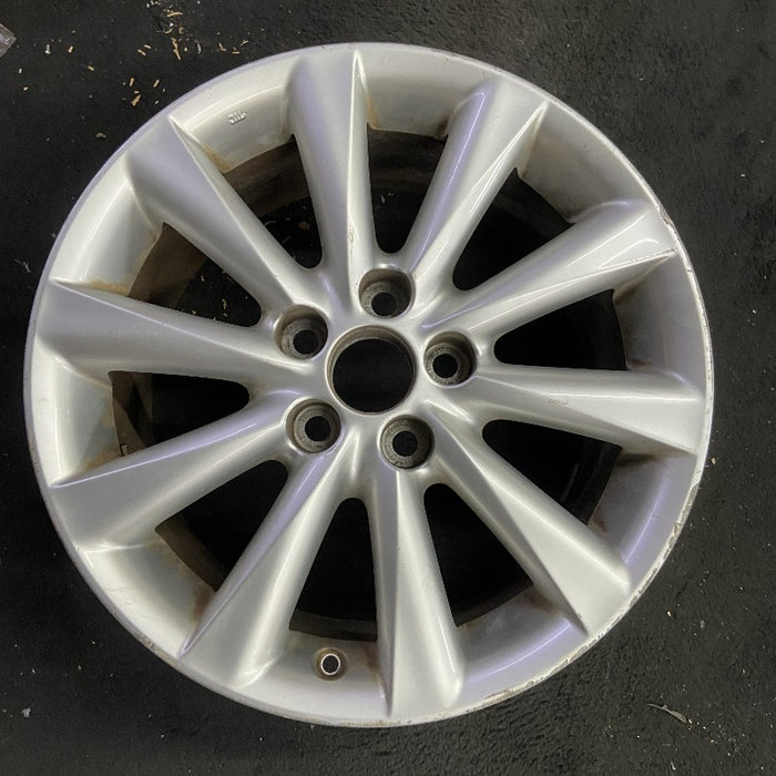 17" LEXUS IS250 09 17x8 alloy 10 spoke w/o chrome Original OEM Wheel Rim