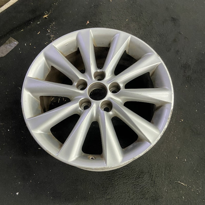 17" LEXUS IS250 09 17x8 alloy 10 spoke w/o chrome Original OEM Wheel Rim