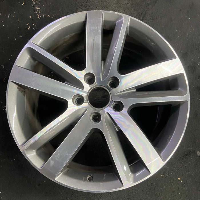 20" AUDI Q7 10-15 20x9 , 10 spoke Original OEM Wheel Rim - Angle View