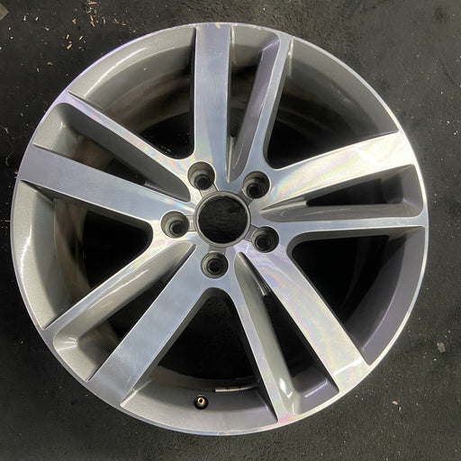 20" AUDI Q7 10-15 20x9 , 10 spoke Original OEM Wheel Rim - Angle View