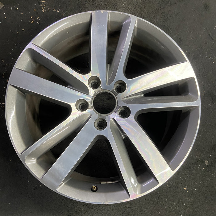 20" AUDI Q7 10-15 20x9 , 10 spoke Original OEM Wheel Rim - Angle View