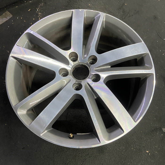 20" AUDI Q7 10-15 20x9 , 10 spoke Original OEM Wheel Rim - Side Profile