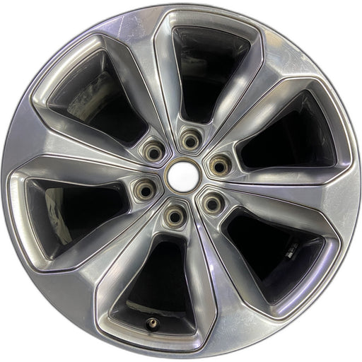 20" DODGE 1500 PICKUP 19 , 20x9, , 6 spoke, solid spoke, opt WRR Original OEM - Front View