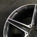 18" MERCEDES C-CLASS 15 205 Type; Sdn C400 5 spoke 18x8.5 black accents - Side Profile