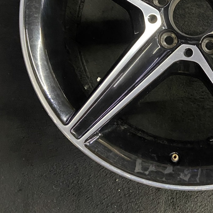 18" MERCEDES C-CLASS 15 205 Type; Sdn C400 5 spoke 18x8.5 black accents - Additional View