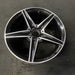 18" MERCEDES C-CLASS 15 205 Type; Sdn C400 5 spoke 18x8.5 black accents - View 8