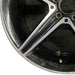 18" MERCEDES C-CLASS 15 205 Type; Sdn C400 5 spoke 18x8.5 black accents - Back View