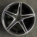 18" MERCEDES C-CLASS 15 205 Type; Sdn C400 5 spoke 18x8.5 black accents - Additional View