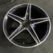 18" MERCEDES C-CLASS 15 205 Type; Sdn C400 5 spoke 18x8.5 black accents - View 7